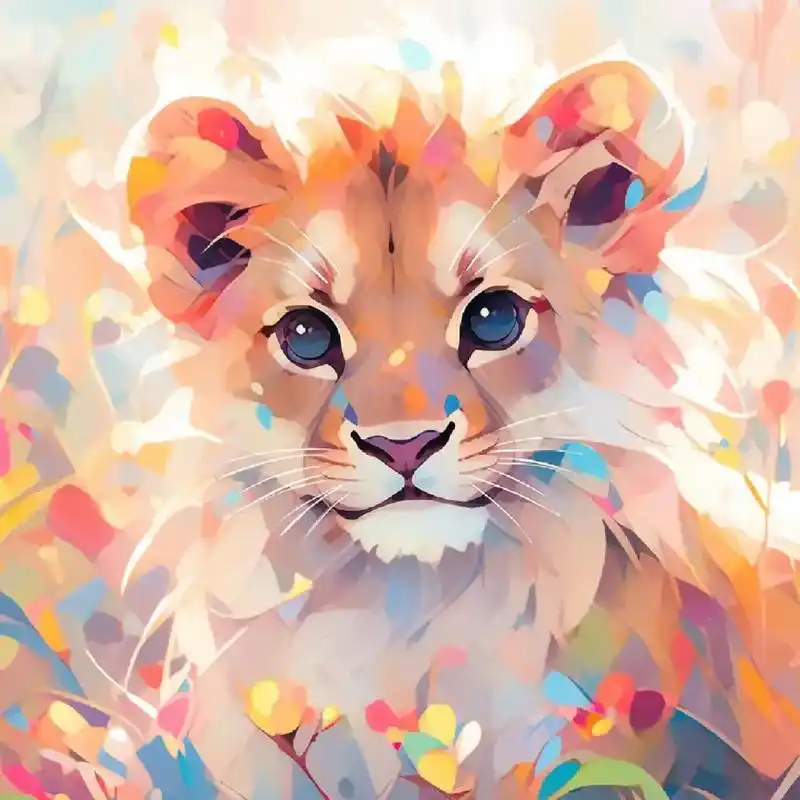 给狮子们带来一波可爱小狮子头像,新年新气象,选一个换上吧! - 抖音