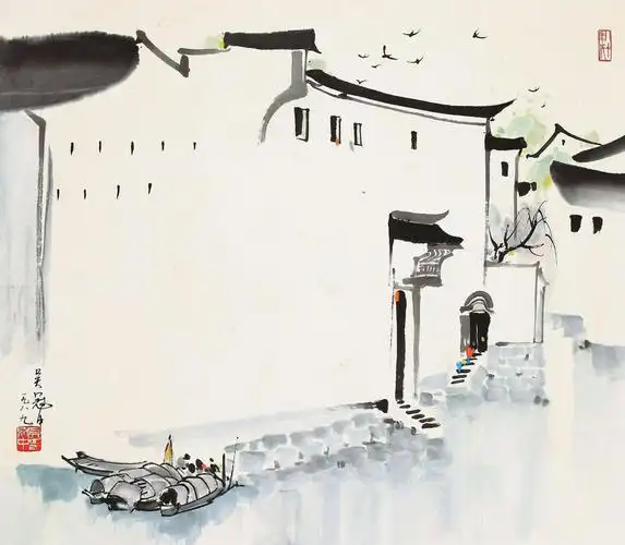 吴冠中绘画作品鉴赏