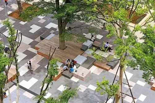 帝京平成大学中野校园景观设计简介学校环境让设计更简单