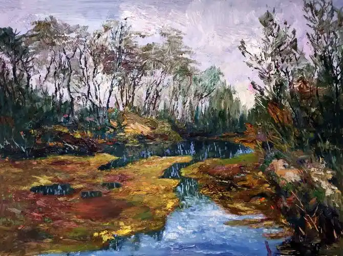 中国知名油画家陈家玉作品欣赏