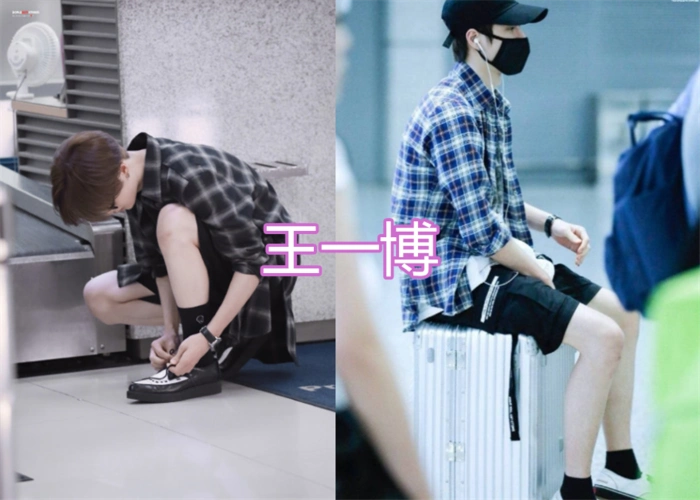 有种"腿精"叫男明星,李现的还好,看到王一博:女生都自愧不如!