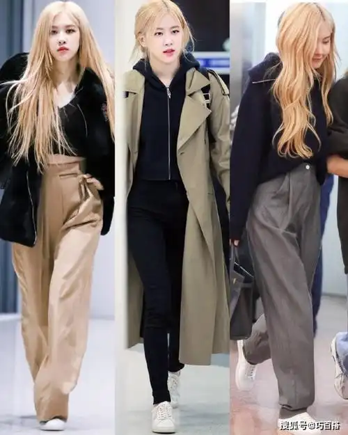 朴彩英机场合集穿搭太秀了简练大气时髦百搭学生党上班族都可