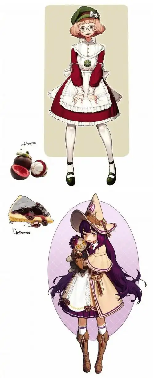 插画食物拟人化创作这也太可了