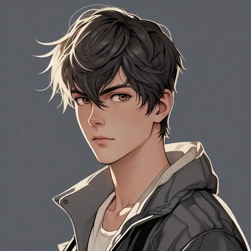 97帅气拔刀,漫画风男生头像96 全新一辑漫画风男生头像来啦!