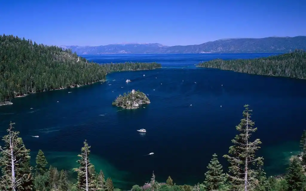 蓝色调的自然美景,高清图片,电脑桌面-壁纸族