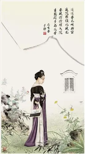 《中国风工笔人像》摄影专题:本专题的画面设计与2018年不同