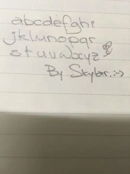 美国人平常手写英文的字体是什么样的如何写出地道的字体