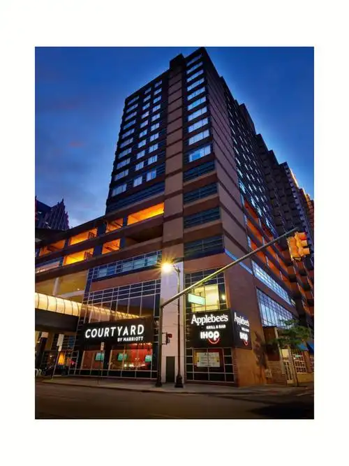 底特律市中心万怡酒店绝美价格打卡