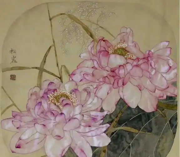 作品意境优美,让大家感受到了别样的情愫|工笔画|艺术|荷花|绘画|书画