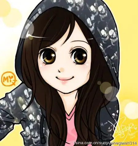 谁给我几张杨幂的卡通图片