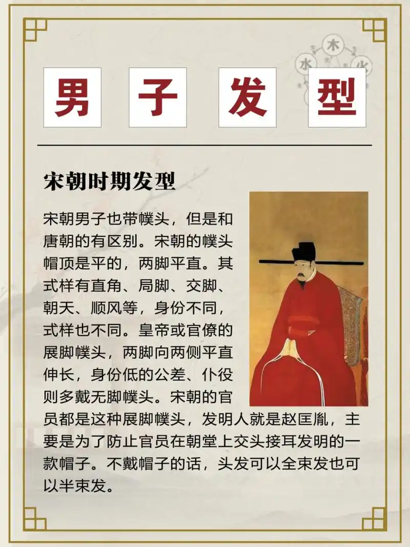 中国古代男子发型"千姿百态"  秦汉时期发型 在上古时期因为缺少礼教