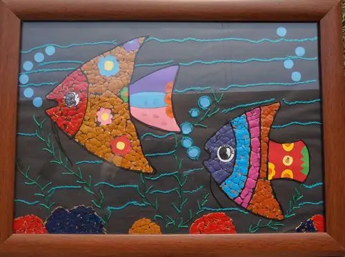 "变废为宝"生活大不同//高迪希望小学创意粘贴画制作活动