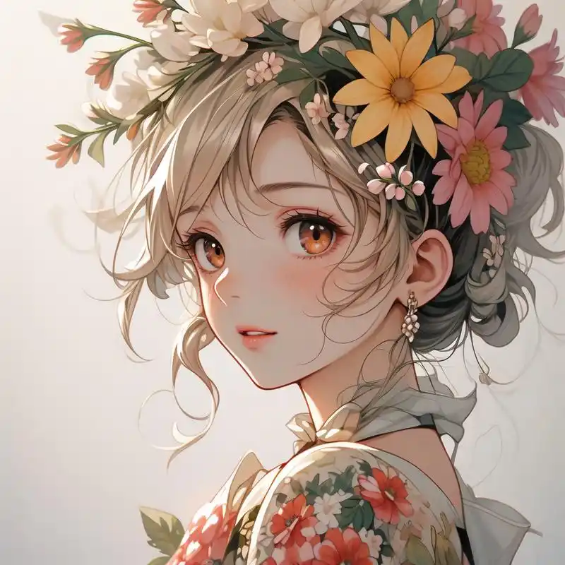 动漫女生头像94精致又可爱 哇,这组动漫头像也太好看了吧93超级