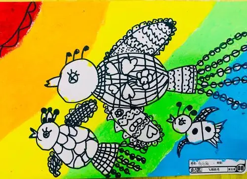 徽县乙诺幼儿园【中一班①】幼儿美术作品展