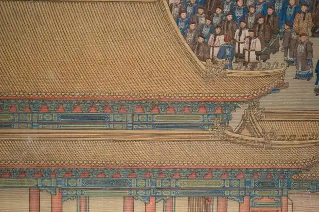 约会博物馆#「清·万国来朝图」    历史上最有福气的太后当属乾隆