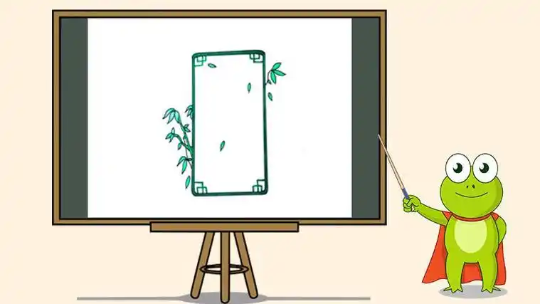 简单又漂亮古风边框简笔画教程