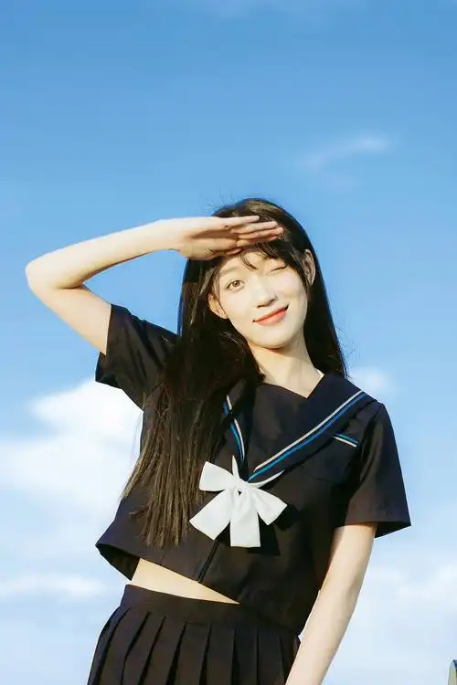 日系杂志风少女写真