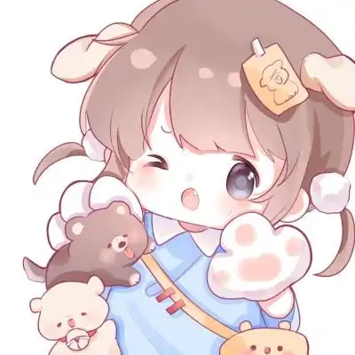 可爱萌q版女生专属卡通头像