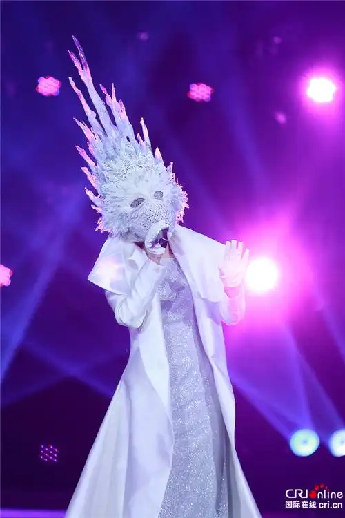 大事不妙蒙面歌手的面具现场掉落