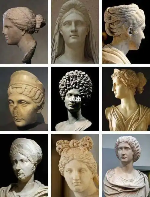 古罗马女性的发型