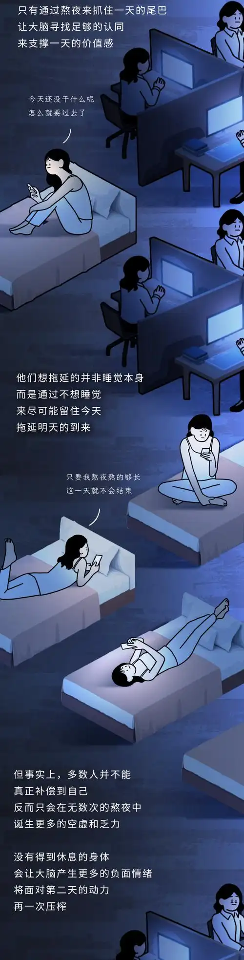 如何戒掉熬夜?这种报复性熬夜,越想戒越戒不掉|熬夜__