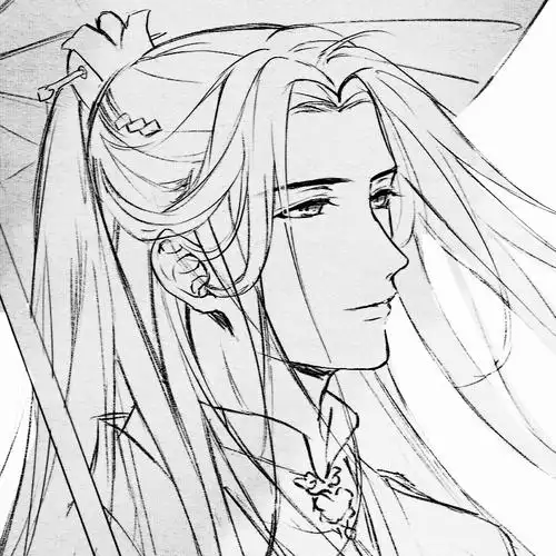 男生动漫头像 美人n