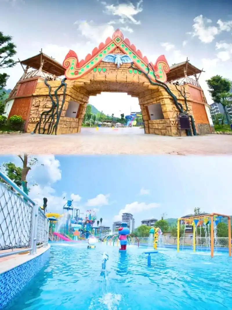 宜春玩了一整天的水上乐园.绝了!58玩一整天的水上乐 - 抖音