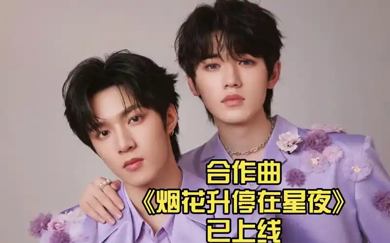 【宋亚轩】【刘耀文】合作曲《烟花升停在星夜》已上线