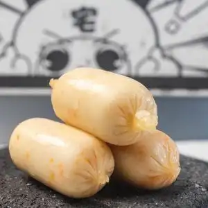 芝士鱼蛋香肠-烧烤脆皮肠麻辣烫散装冷冻火锅食品商用关东煮食材