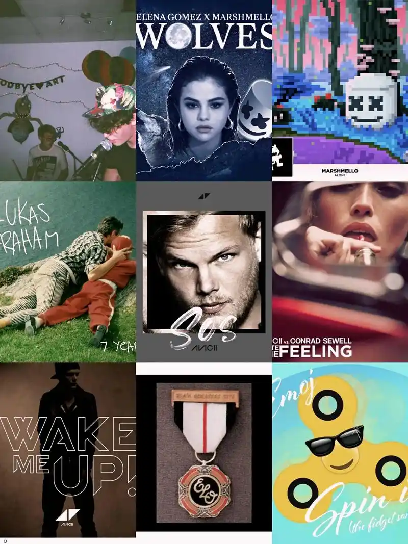 题材 #欧美音乐 #流行歌曲 #欧美嘻哈 #专辑封面  - 抖音