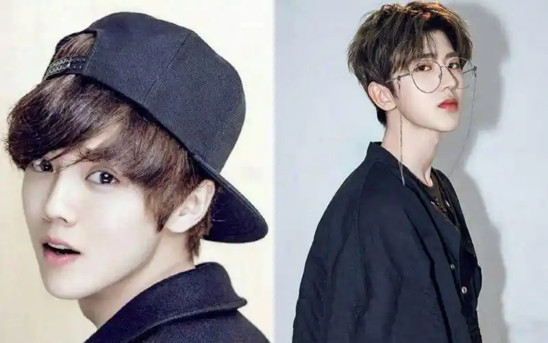 鹿晗与蔡徐坤 唱 跳 rap 篮球对比