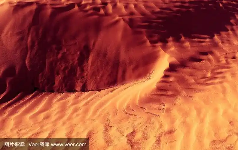 金红色的颜色.沙漠.现代和当代室内设计墙纸.背景和纹理