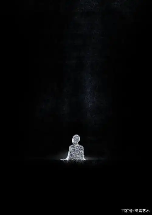 他将孤独形象化了,独特的绘画风格,让人感到绝望和压抑