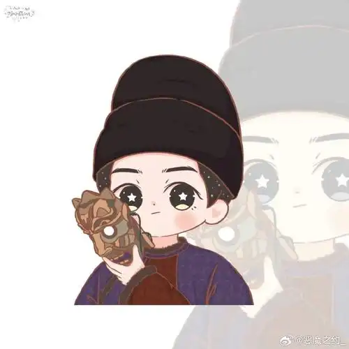 杨紫李现国色芳华开始招商# 卡通蒋长扬也好可爱帅气!