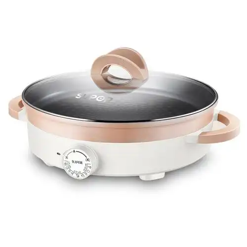 苏泊尔电火火锅煎烤机多功能炒锅家用炒菜电热煎锅电热