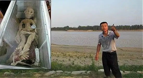 两起外星人ufo恶作剧1:男子遭遇5个外星人,电死1个将其藏在冰箱