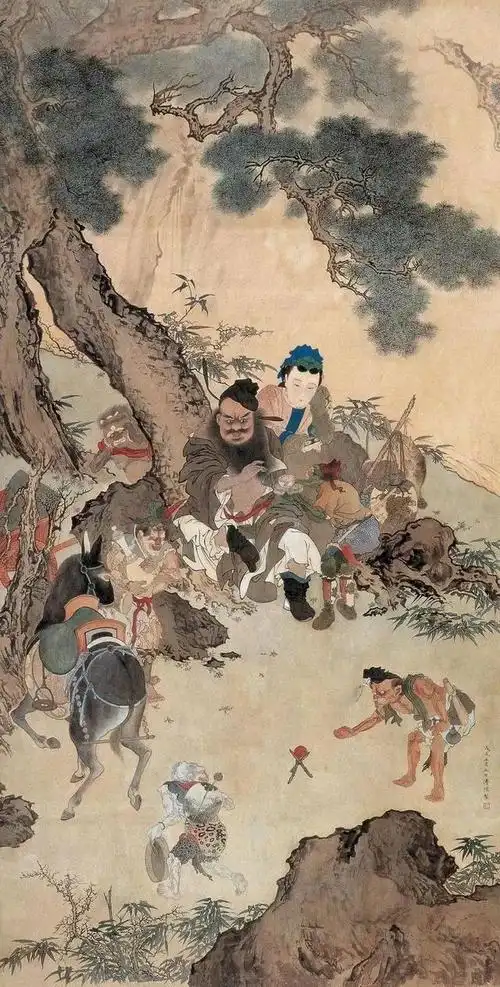 趣读|溥儒画钟馗,有趣味有故事