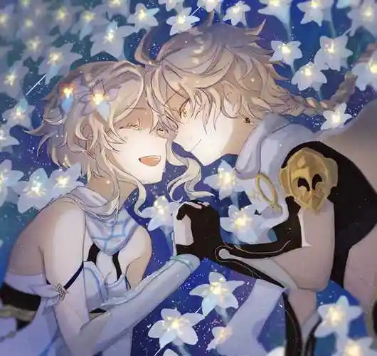 原神兄妹空荧pixiv同人插画图片