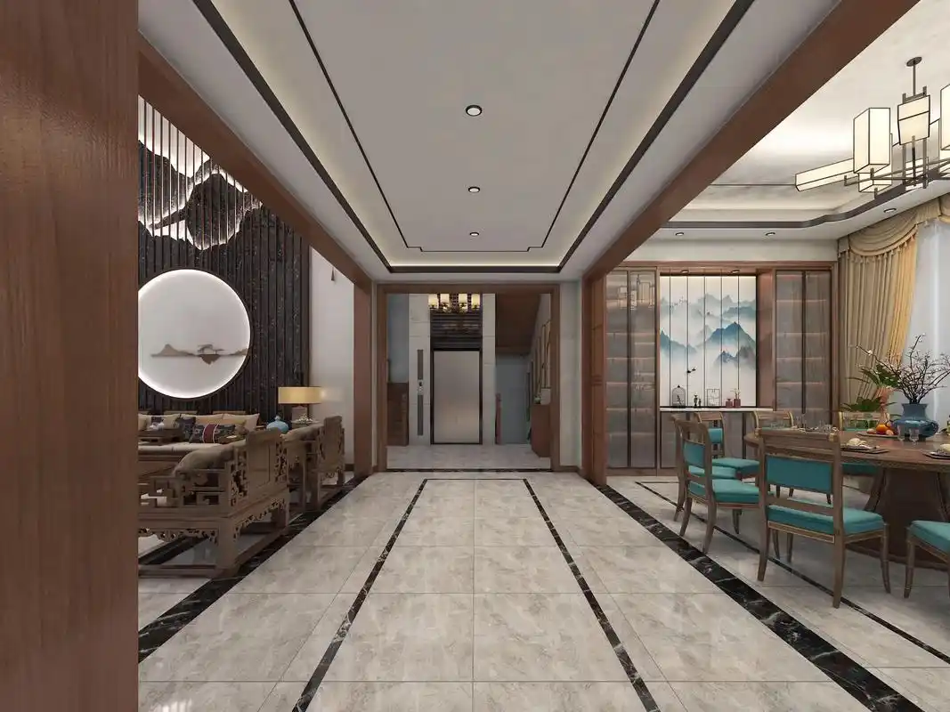济南装修沂水私人庄园中式定制.地址:沂水私人庄园 面积:41 - 抖音