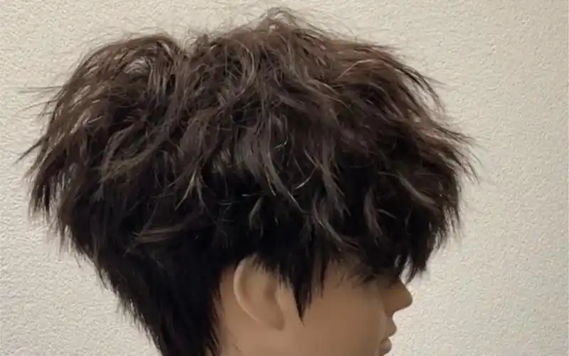 你烫的头发还是会很大炸?这款束状纹理烫给你的托尼老师看.