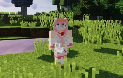 我的世界公主连结优衣皮肤mod