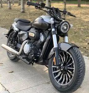 奔达灰石300金吉拉巡航复古旅行越野太子国四电喷可上牌400摩托车