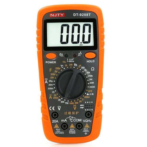 南京天宇川宇dt9205高精度电子万用表数字数显万能表万用电表防烧
