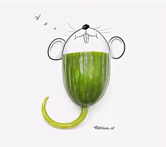 美乐棋小空中课堂微课程二年级创意启发——生活小物品的联想插画欣赏