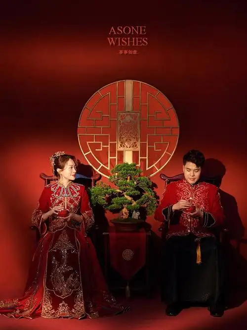 最美不过中国风78中式婚纱照深圳客片