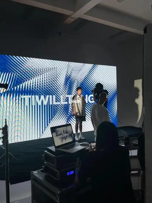 影棚花絮led屏背景