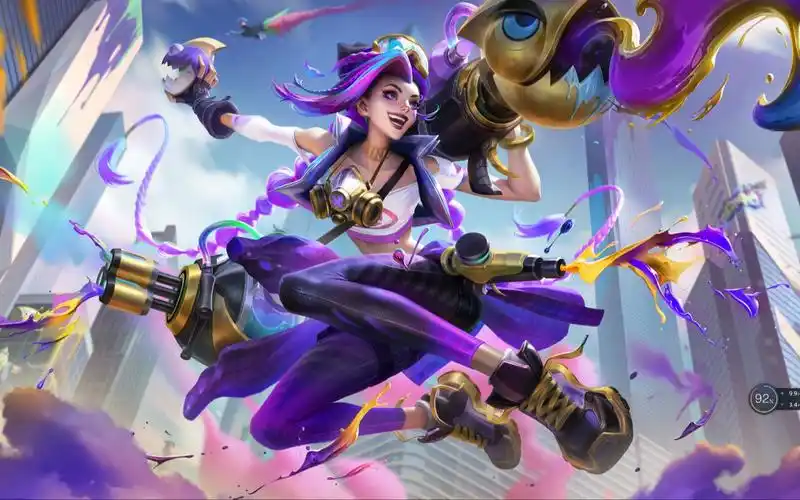 【英雄联盟手游】光谱幻影 金克丝