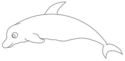 幼儿园虚线简笔画目标