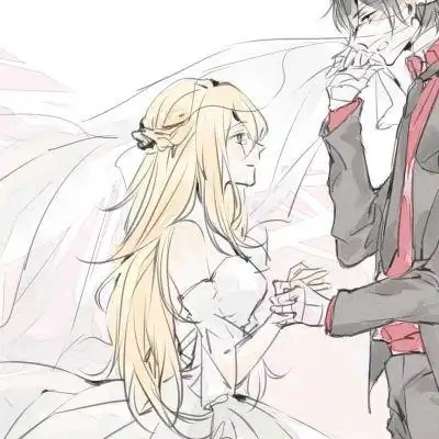 qq头像好看情侣动漫头像爱你把你捧在手心里