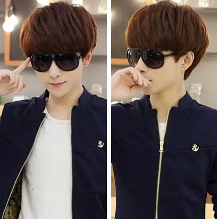 男生个性定位烫发型效果图